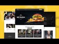 Full Responsive Restaurant/Food Website With HTML ,JavaScript & CSS From Scratch Step By Step | 2022