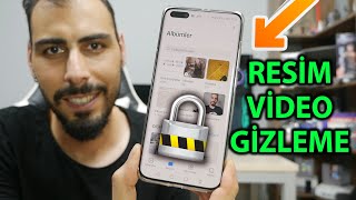 Telefonu Herkesten Gizleyin!Programsız Resim Video Uygulama Gizleme (Private Space)