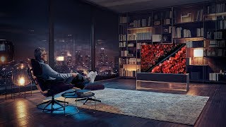 World's First Rollable Television - LG Signature OLED TV R