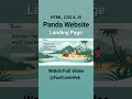 Travel Website Using HTML CSS and Javascript | Step by Step Tutorial | Fast Code