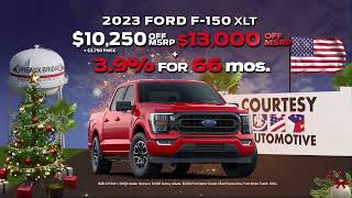 December Savings at Courtesy Ford in Breaux Bridge!