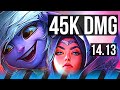 TRISTANA vs IRELIA (MID) | 45k DMG, Legendary, 18/4/8, Rank 10 Trist | EUW Challenger | 14.13