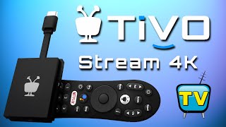 TiVo Stream 4K Google Certified Android TV OS TV Box