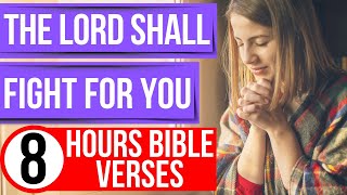 Spiritual warfare prayer scriptures (Encouraging Bible verses for sleep)