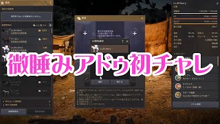 【PC版黒い砂漠】初めての微睡みのアドゥアナートチャレンジ