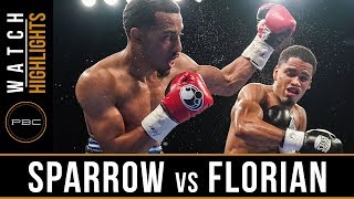 Sparrow vs Florian HIGHLIGHTS: June 27, 2017 - PBC on FS1