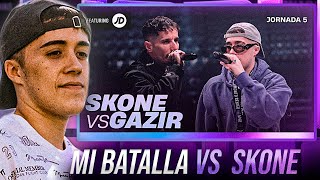 GAZIR reacciona a su BATALLA vs SKONE en FMS WORLD SERIES 🌐