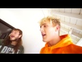 Jake Paul meeting with Post Malone lit...