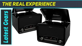 Rediscover Music with the Electrohome Kingston 7-in-1 Record Player Stereo System!