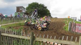 Sidecarcross crash