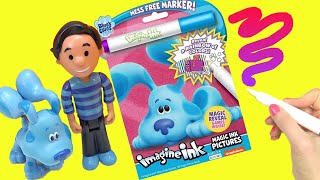 Blues Clues Imagine Ink Coloring Activity Book with Magic Marker + Josh