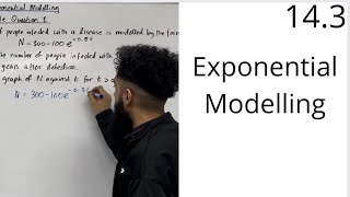 Edexcel AS Level Maths: 14.3 Exponential Modelling
