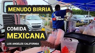 ✅Birria CALLEJERA y Menudo en 🇺🇸LOS ANGELES California