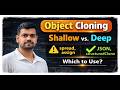 JavaScript Object Cloning Explained: Shallow vs Deep (Spread, Assign, JSON, structuredClone)