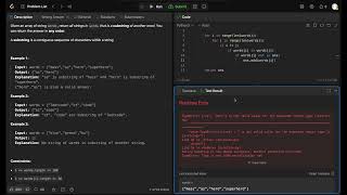Leetcode 1408 - String Matching in an Array - Python