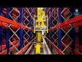 asrs double deep stacker crane in engineering industry craftsman storage systems