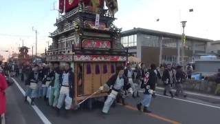 2015西条祭り　伊曽乃祭礼　御殿前①　神戸校区