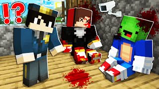 Who KILLED Sonic The Hedgehog Mikey and Shadow JJ ? Police Investigation ! - Minecraft (Maizen)