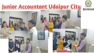 Junior Accountant New appointed | Udaipur City treasury New T.O  | jra exam provisional | computer