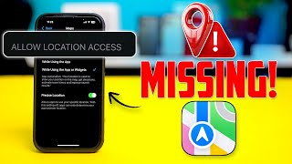 How to Fix Allow Access to Location Missing on iPhone | Location Services Not Showing iOS Fix