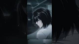 Emotional moment when L realizes Light is Kira in Death Note #shorts #deathnote #anime #lightyagami