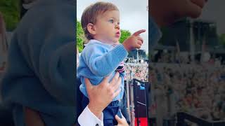 #Shorts The Royal debut of  baby AUGUST Philip Hawke BROOKSBANK, Princess Eugenie's baby