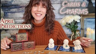 Powerful Messages for April | Unique Pick A Card + Charms | 2 Level Reading w Predictions