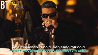 Rauw Alejandro - RON COLA // Lyrics + Español // Video Official
