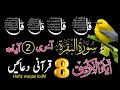 LIVE Morning Dua | 4 Qul | Ayatul Kursi| Surah Baqarah Last 2 Verses | 8 PowerfulQurani Duain