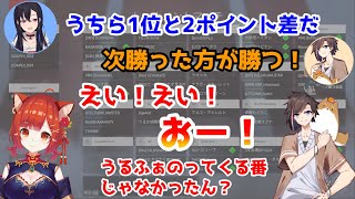 優勝がかかったラスト試合前でもマイペースなきなこのせぷてぃんぐ【一ノ瀬うるは / ラトナプティ / きなこ / きなこのせぷてぃんぐ / CRカップ / 切り抜き】