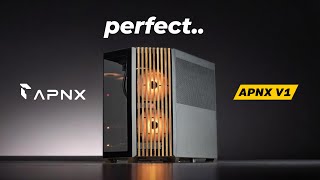 Brand ini memang beda ! | Idealis dan Perfeksionis !!  | APNX V1 dual chamber PC case