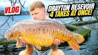 Drayton Reservoir Summer Carp Fishing Session Vlog 2022