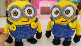 Amigurumi Minion part2|كروشيه أميجرومي مينيون الجزء الثاني