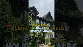 Beautiful colonial building at #cameronhighlands that has become chalets #balasholidaychalet