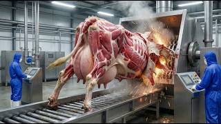 Inside the World's Most Extreme Meat Processing Factory | Mega Industrial Beef Production