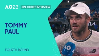 Tommy Paul On-Court Interview | Australian Open 2023 Fourth Round