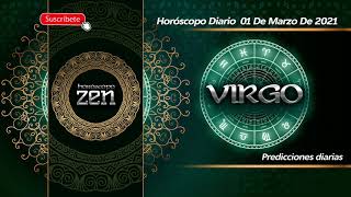 HORÓSCOPO DE HOY - VIRGO - LUNES 01 DE MARZO DE 2021 Salud,Dinero,Amor