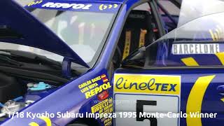 1/18 Kyosho Subaru Impreza WRC Rally 1995