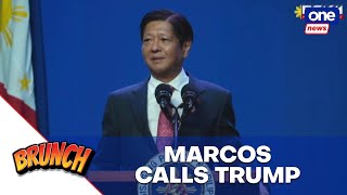 Marcos calls to congratulate Trump