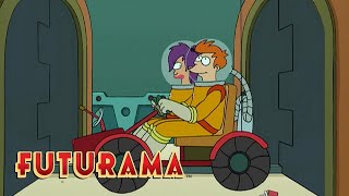 FUTURAMA | Season 1, Episode 2: Moon Ride | SYFY