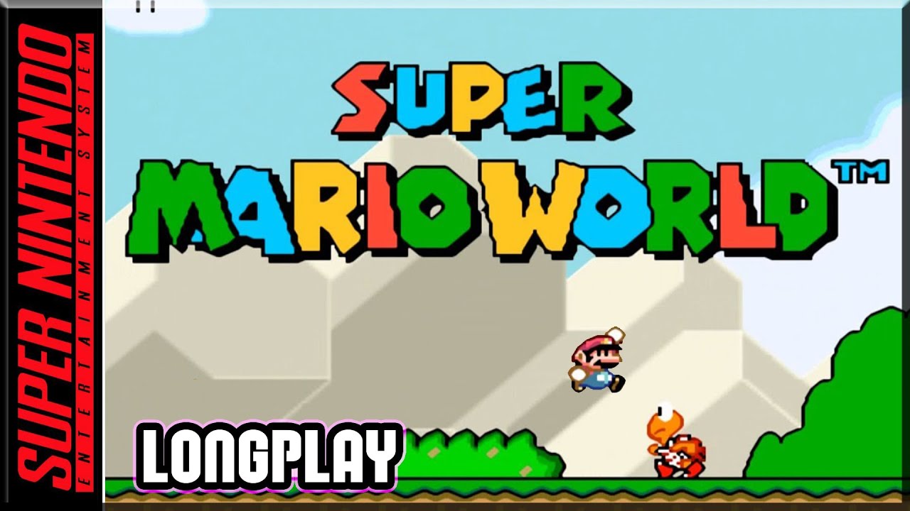 Super Mario World - Full Game 100% Walkthrough | Longplay - SNES - YouTube