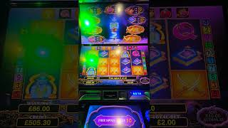 ALADDIN'S WONDERS £2 stake 10 free spin #ukgambling #slot #london #slotmachine #tamil #casino