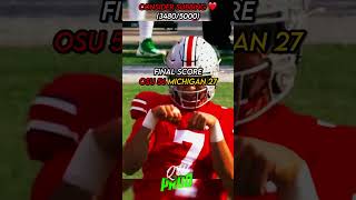 Ohio State Vs Michigan Over The Years 🏈