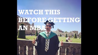 THE TRUTH ABOUT MBA PROGRAMS, is it really worth it? INSEAD alumni 4 years after graduation