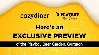 Here's what an exclusive preview of Playboy Beer Garden looked like!