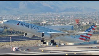 American Airlines Airbus A330-300 [N276AY] takeoff from PHX