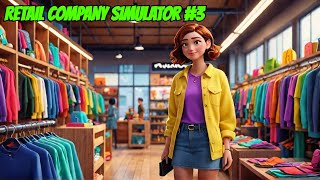 RETAIL COMPANY SIMULATOR #3 - Desbloqueamos novos itens e contratamos uma funcionaria pra ajudar.