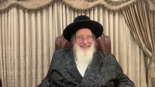 Shiur in English by the Spinka Rebbe ״שאני יהיה טוב - יהיה לי עוד יותר טוב״