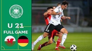 Wales vs. Germany 1-5 | Full Game | U21 European Qualification