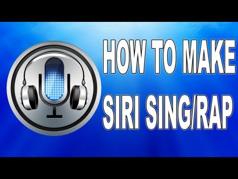 How To Make Siri Sing/Rap Any Song! - YouTube